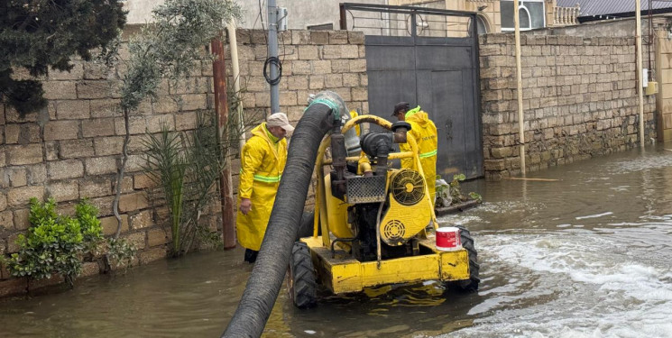 Heavy rains have caused complications in Baku: institutions are working in an enhanced mode